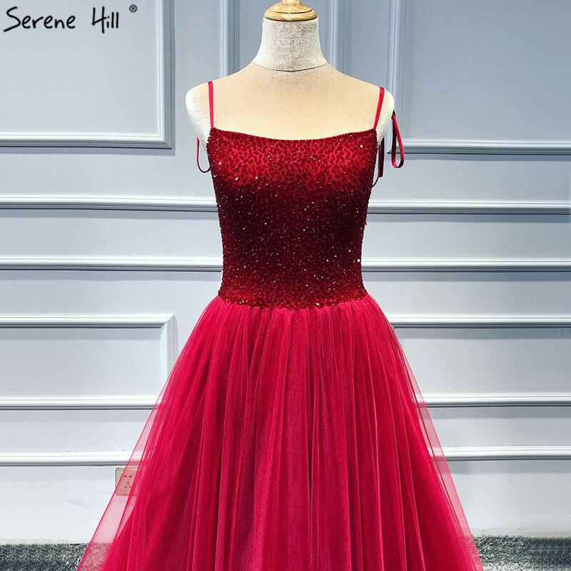 On Sale no return no refundSale Grey Luxury Sleeveless Sexy Evening Dresses Elegant Mermaid Sequined Sparkle LA6580 main image 1