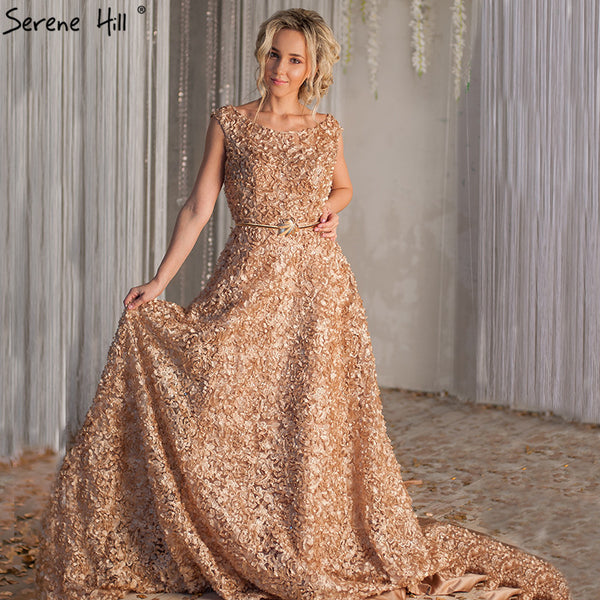 On Sale no return no refundSale Elegant Tulle Evening Dress Sleeveless Small Flowers Evening Gowns HA2064