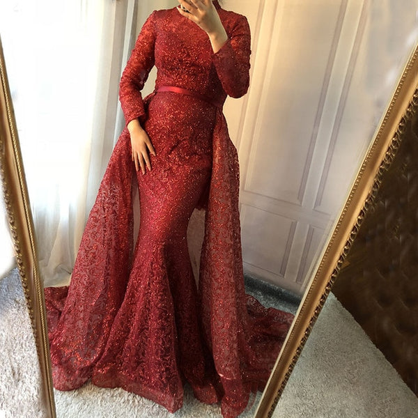 Red evening sales gowns for sale